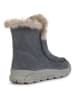 Geox Leder-Winterstiefel "Spherica" in Grau