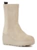 Geox Leren enkellaarzen "Spherica Ec9" beige