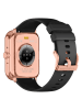 U.S. Polo Assn. Smartwatch zwart/roségoudkleurig