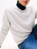 Tommy Hilfiger Fleece trui lichtgrijs