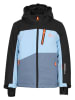 Peak Mountain 2tlg. Ski-/ Snowboardoutfit in Hellblau/ Schwarz