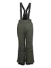 Peak Mountain 2tlg. Ski-/ Snowboardoutfit in Khaki/ Schwarz