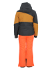 Peak Mountain 2-delige ski-/snowboardoutfit oranje/zwart