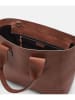 Liebeskind Berlin Leder-Henkeltasche "Sienna" in Hellbraun - (B)35 x (H)27 x (T)13 cm