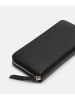 Liebeskind Berlin Leder-Geldbörse in Schwarz - (B)19 x (H)9 x (T)2 cm