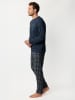 admas Pyjama "Admas" donkerblauw