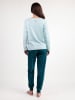 SANTORO London Pyjama "Santoro Gorjuss" in Hellblau/ Petrol