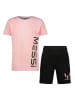 Messi 2-delige outfit lichtroze/zwart