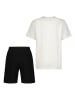 Messi 2tlg. Outfit in Weiß/ Schwarz