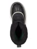 Sorel Leder-Winterboots "Caribou" in Schwarz