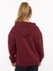 Zwillingsherz Hoodie "Happiness Vibes" bordeaux