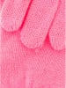 Zwillingsherz Kaschmir-Handschuhe in Pink