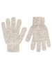 Zwillingsherz Kaschmir-Handschuhe in Hellgrau