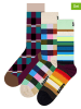 Happy Socks 3-delige set: sokken meerkleurig