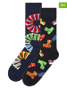 Happy Socks 2er-Set: Socken in Schwarz