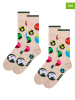 Happy Socks 2-delige set: sokken beige