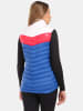 Kilpi Donzen bodywarmer "Kenai" roze/blauw/wit
