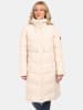 Kilpi Doorgestikte mantel "Sali" beige