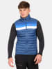 Kilpi Donzen bodywarmer "Kenai" blauw/wit