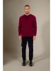Perfect Cashmere Kasjmieren vest "Eldo" bordeaux