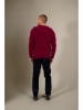 Perfect Cashmere Kasjmieren vest "Eldo" bordeaux