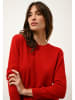 Just Cashmere Kasjmieren trui "Janice" rood