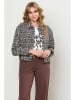 &Co Woman Blouson "Paloma" zwart/crème