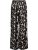 &Co Woman Broek "Solana" bruin/zwart