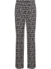&Co Woman Broek "Patrice" zwart/crème