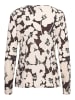 &Co Woman Longsleeve "Vigo" crème/bruin