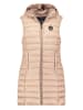 Geographical Norway Doorgestikte bodywarmer "Vatikamap" beige