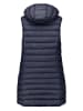 Geographical Norway Doorgestikte bodywarmer "Vatikamap" donkerblauw