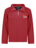 Geographical Norway Bluza polarowa "Tequateur" w kolorze czerwonym