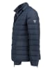 Geographical Norway Doorgestikte jas "Bao" donkerblauw