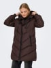 JDY Płaszcz zimowy "Skylar" w kolorze brązowym