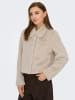JDY Kunstpelzjacke "Macy" in Beige