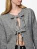 Pieces Cardigan "Pcsilly" in Grau