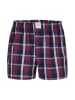 MG-1 6er-Set: Boxershorts in Dunkelblau/ Rot