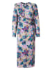 Rich & Royal Kleid in Beige/ Lila
