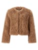 Rich & Royal Teddyjacke in Camel