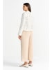 Rich&Royal Spodnie w kolorze kremowym