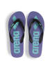 Arena Teenslippers turquoise/paars/zwart