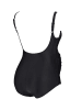 Arena Umstands-Badeanzug in Schwarz