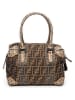 Fendi Torebka w kolorze jasnobrązowo-brązowym - 28 x 22 x 13 cm