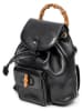 Gucci Leder-Rucksack in Schwarz - (B)21 x (H)24 x (T)7 cm