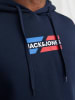 Jack & Jones Hoodie "Jjcorp" donkerblauw