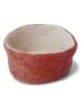 Gry & Sif Opbergmand rood/wit - Ø 21 cm