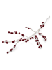 Gry & Sif Decotak "Branch with Berries" rood/wit - (L)60 cm