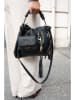 Victor & Hugo Paris Leren handtas "Yera" zwart - (B)26 x (H)21 x (D)13 cm