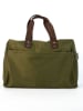 Victor & Hugo Paris Leren weekendtas "Sky" kaki - (B)44 x (H)32 x (D)14 cm